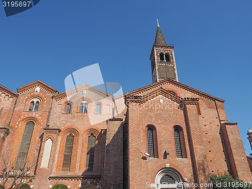 Image of Sant Eustorgio church Milan