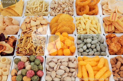 Image of Snack Food Selection