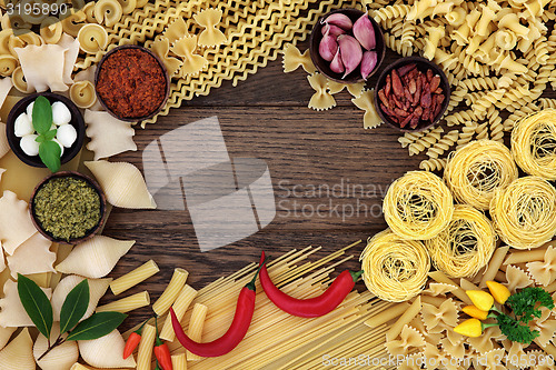 Image of Pasta Food Ingredients