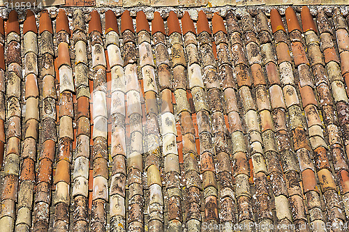 Image of Old roof tiles