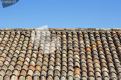 Image of Old roof tiles