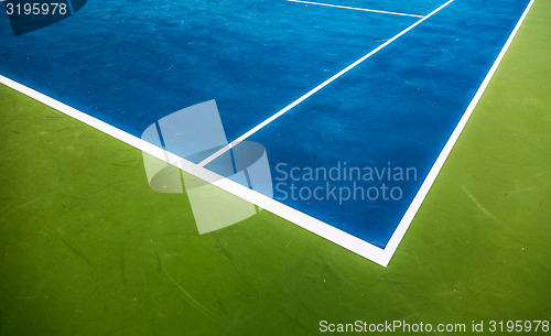 Image of tennis court