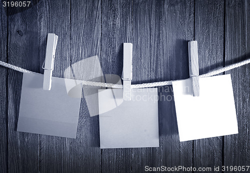Image of sheets for note