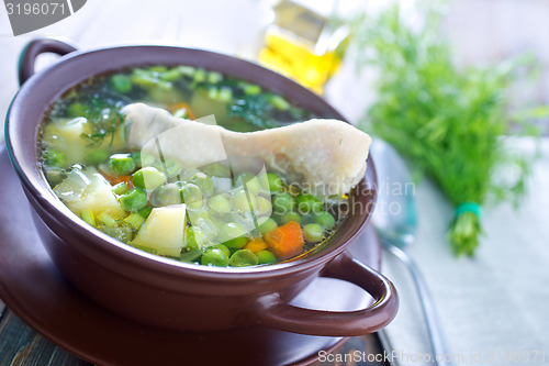 Image of fresh soup