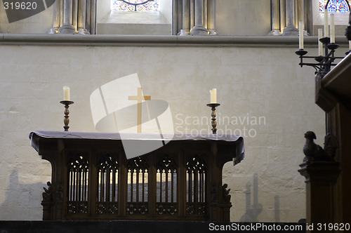 Image of University of Cambridge, Jesus college, chapel altar