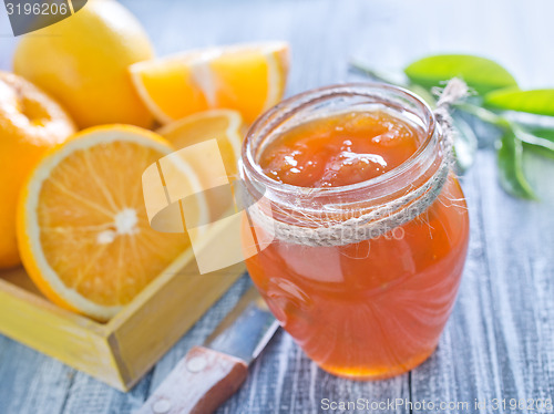 Image of orange jam