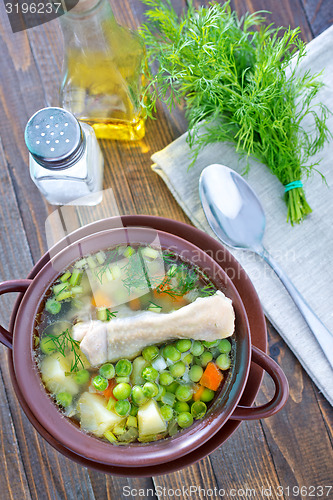 Image of fresh soup
