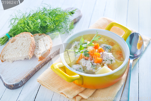 Image of fresh soup