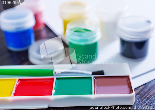 Image of color paint