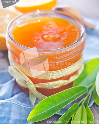 Image of jam from oranges
