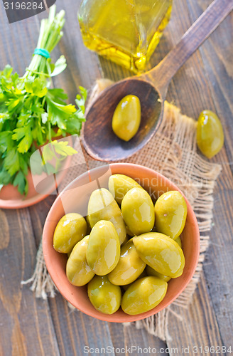 Image of green olives