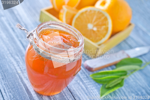 Image of orange jam