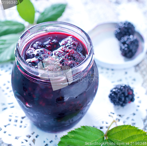 Image of blackberry jam