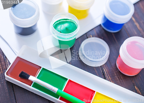 Image of color paint