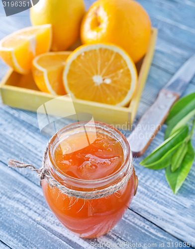 Image of orange jam