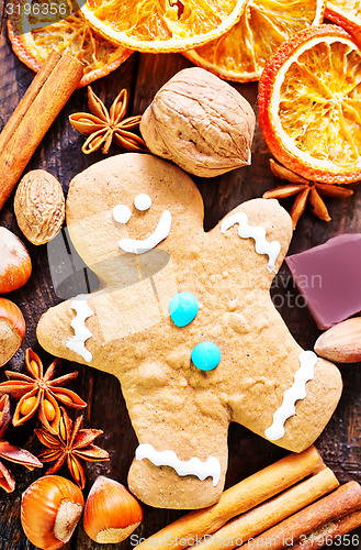 Image of cookie and aroma spice