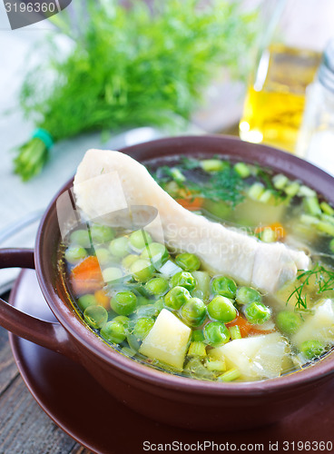 Image of fresh soup