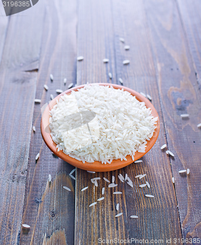 Image of raw rice