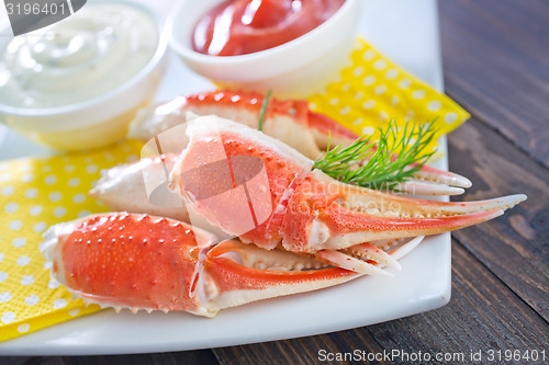 Image of crab claws