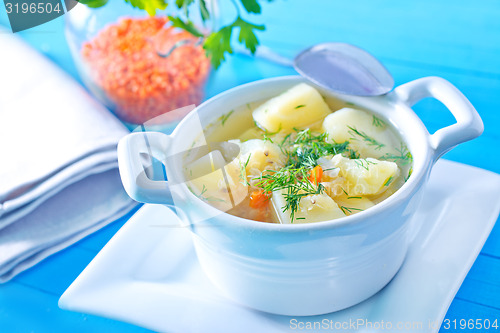 Image of fresh soup