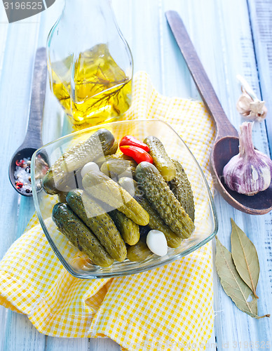 Image of pickled cucumbers