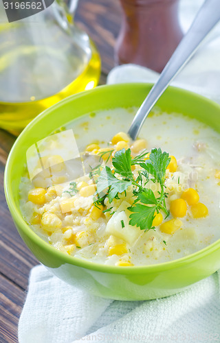 Image of corn soup