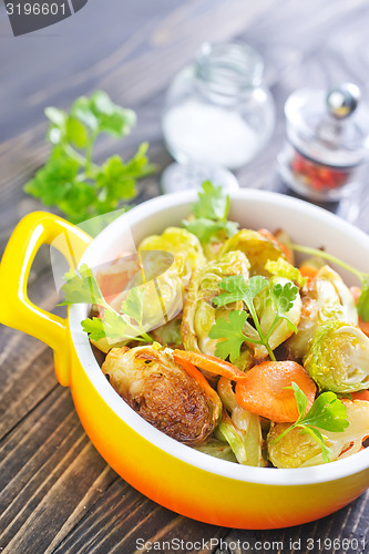 Image of baked vegetables