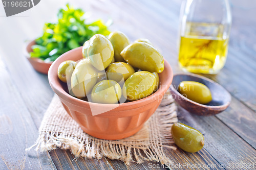 Image of green olives