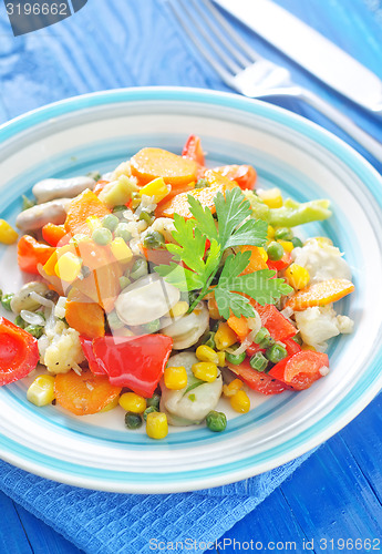 Image of fried vegetables