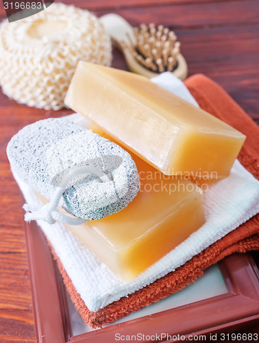 Image of objects for bath