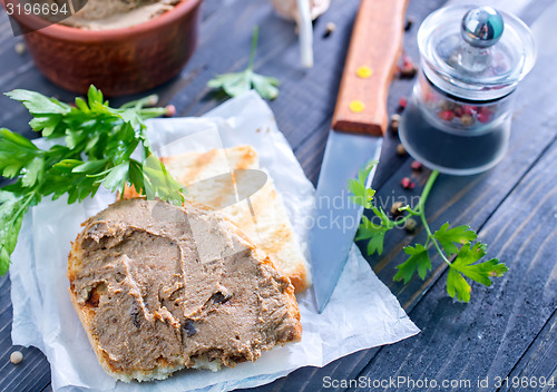 Image of pate and bread