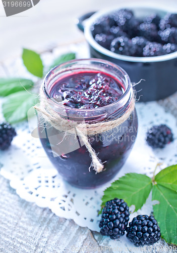 Image of blackberry jam
