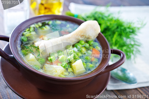 Image of fresh soup