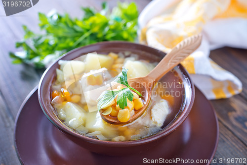 Image of corn soup