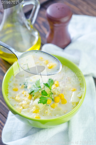 Image of corn soup