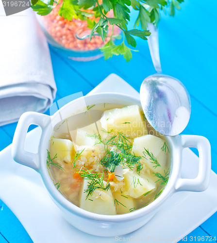 Image of fresh soup