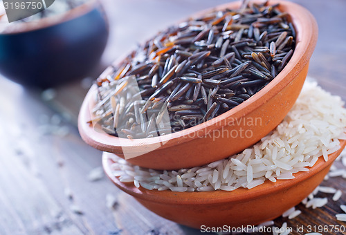 Image of raw rice