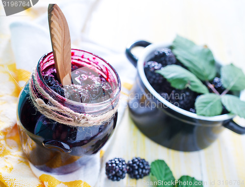 Image of blackberry jam