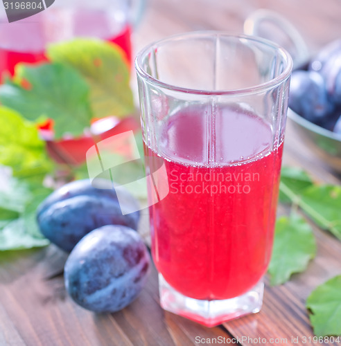 Image of plum juice