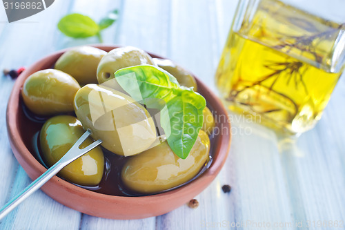Image of green olives