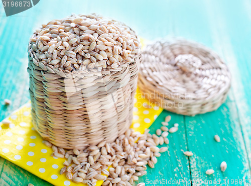 Image of raw wheat