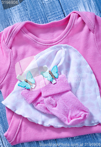 Image of baby clothes