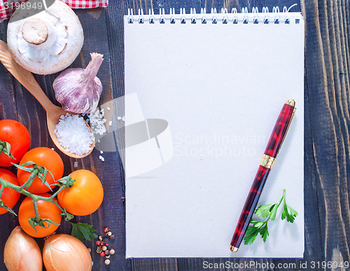 Image of space for recipe