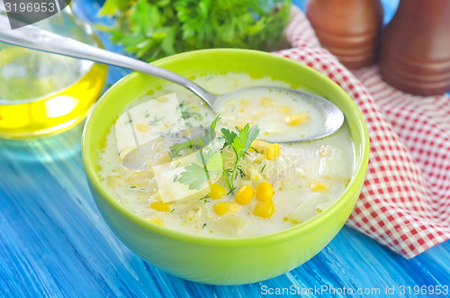 Image of corn soup