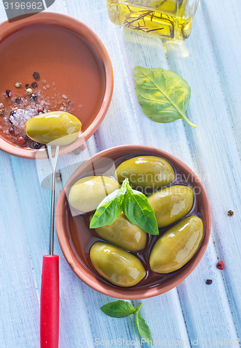 Image of green olives