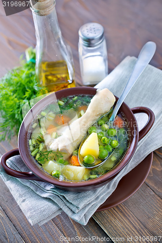 Image of fresh soup
