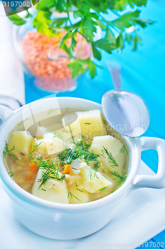 Image of fresh soup