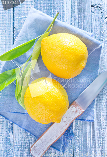 Image of fresh lemons