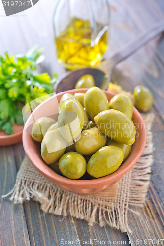 Image of green olives