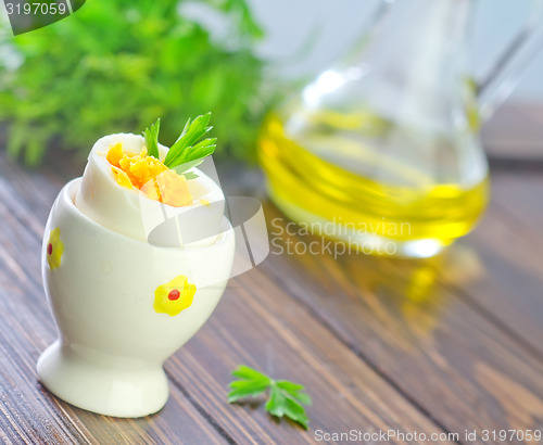 Image of boiled eggs